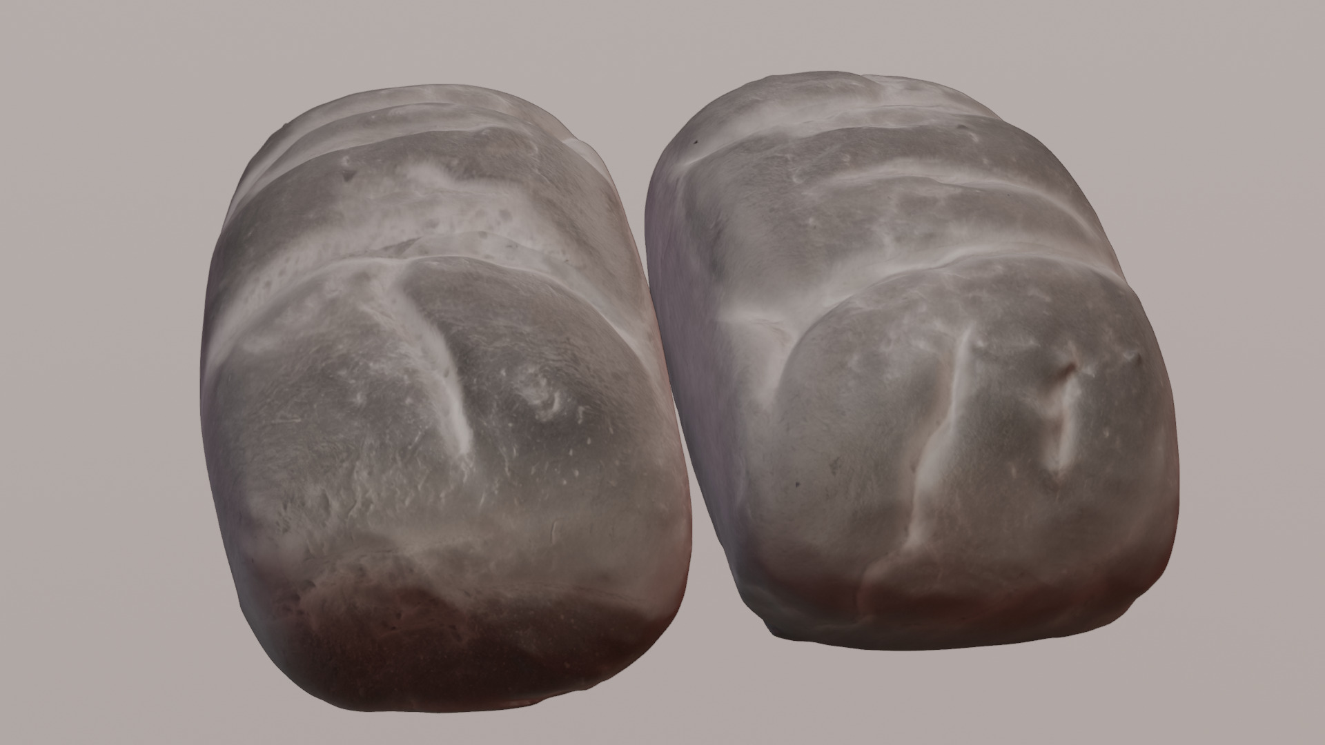 Baked Bread 3D model_38