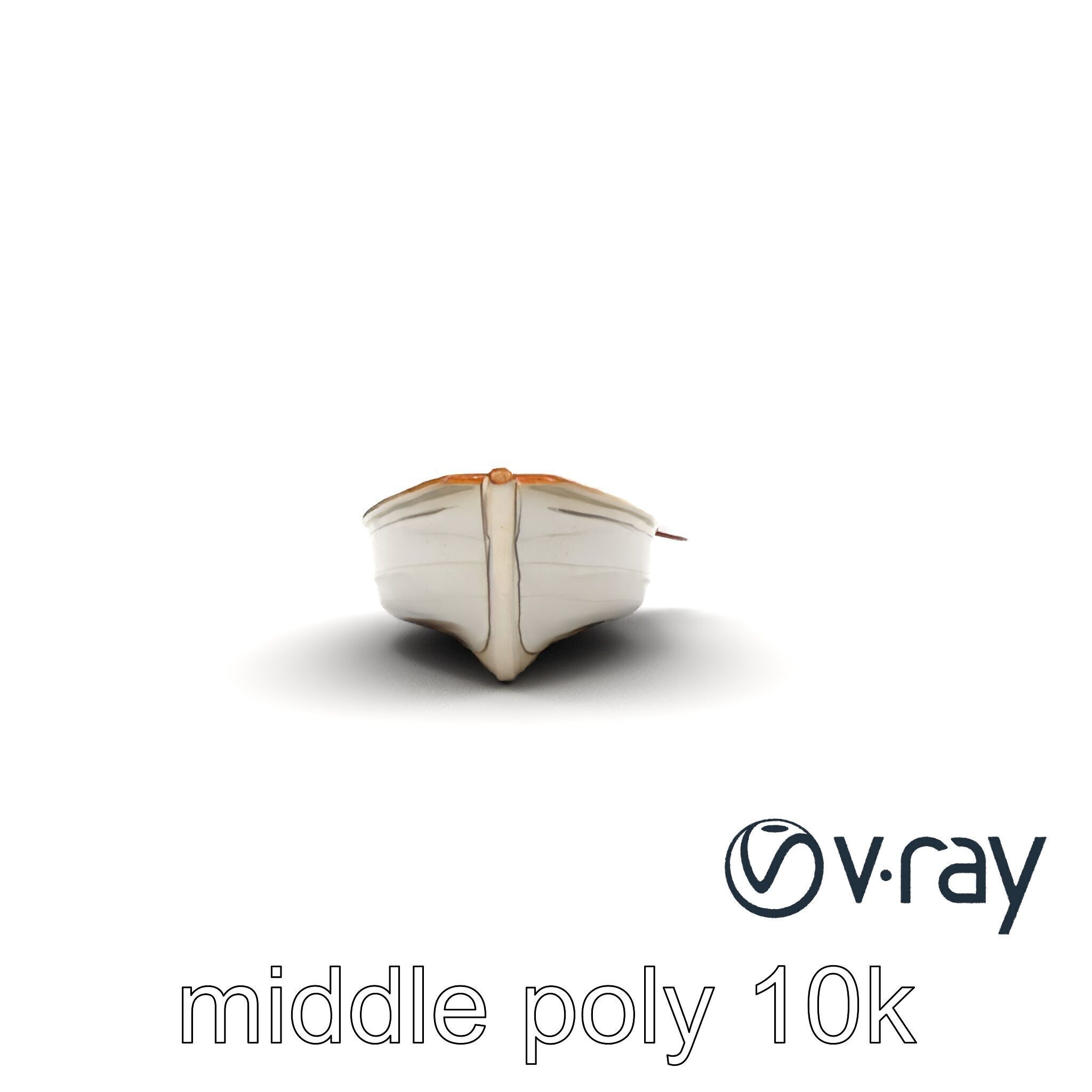 Rowboat Coastal Design model pack Low-poly 3D model_14