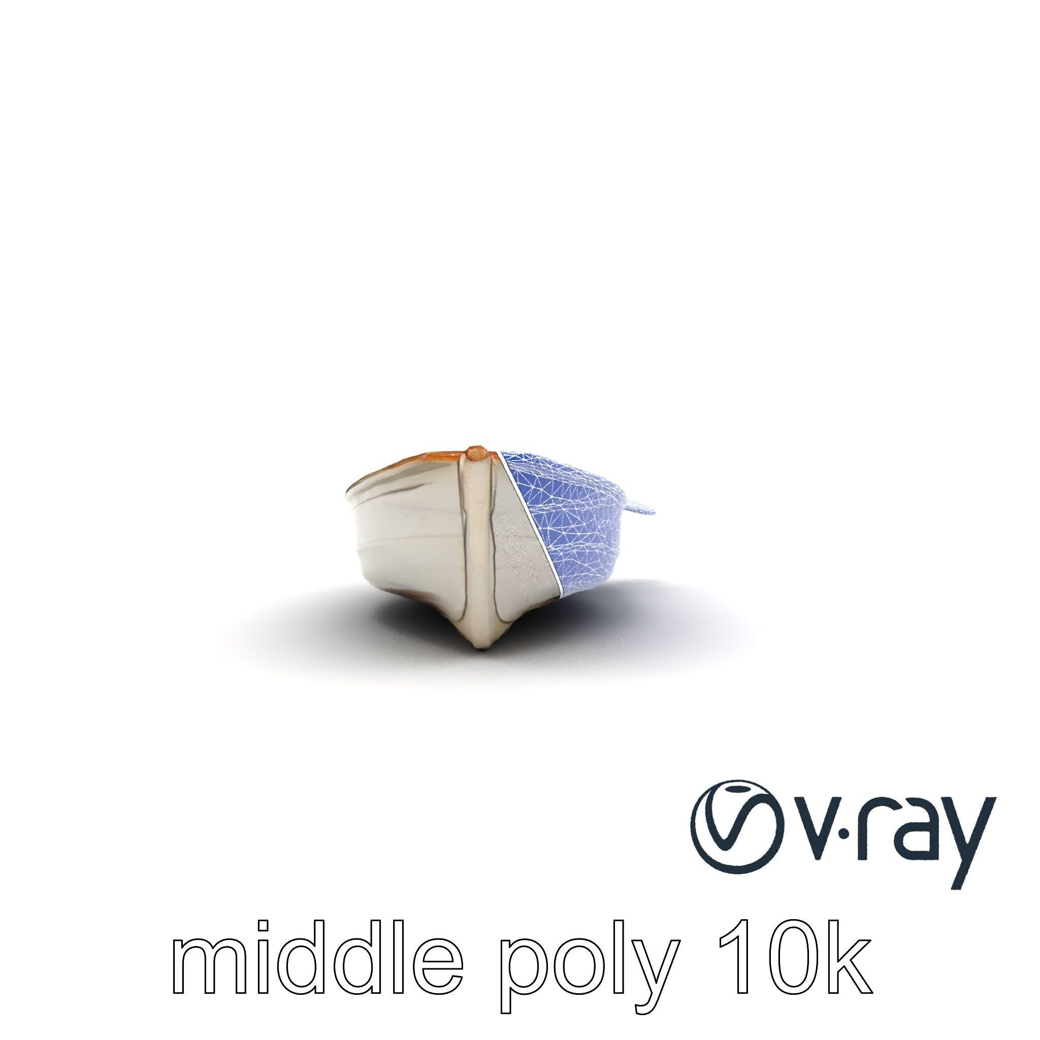 Rowboat Coastal Design model pack Low-poly 3D model_24