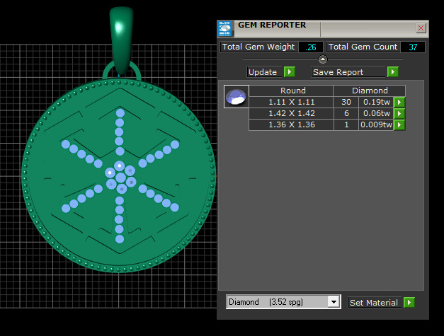 DESIGN COIN PENDANT 3D PRINTABLE MODEL  3D print model_6