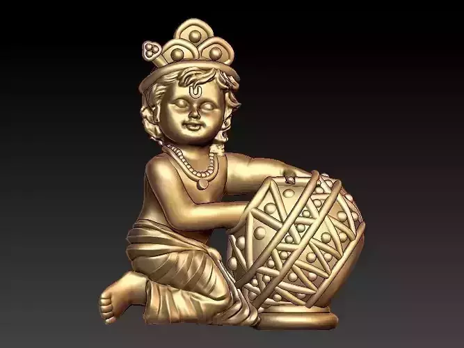 Ladoo Gopal Pendant
