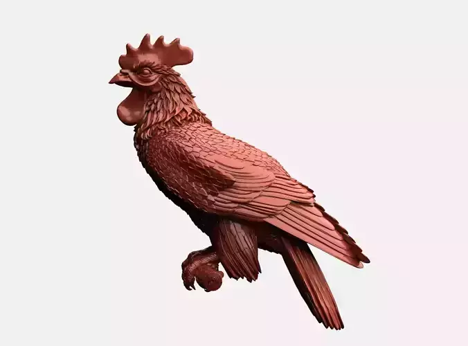 Rooster-Eagle 3D print model