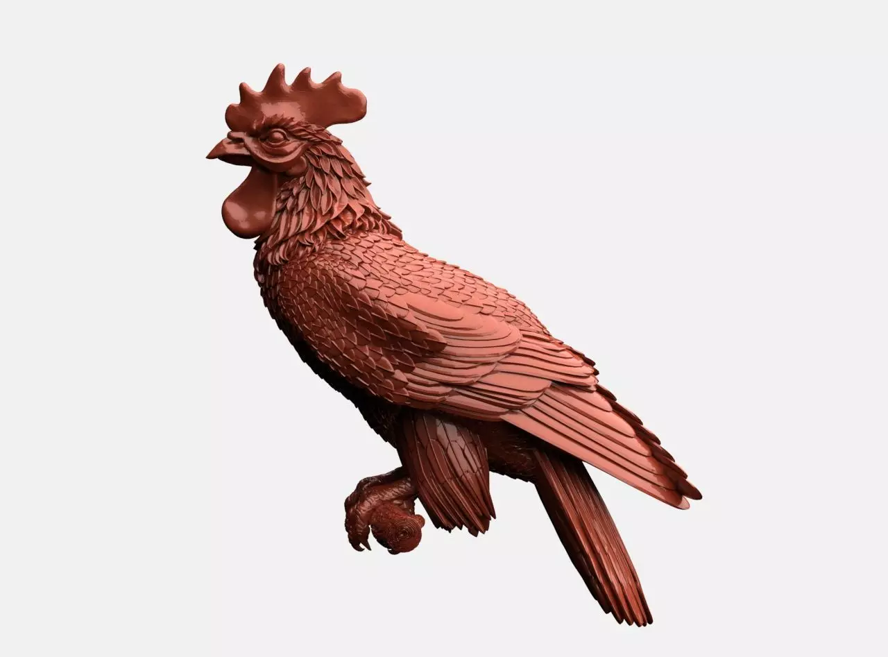 Rooster-Eagle 3D print model