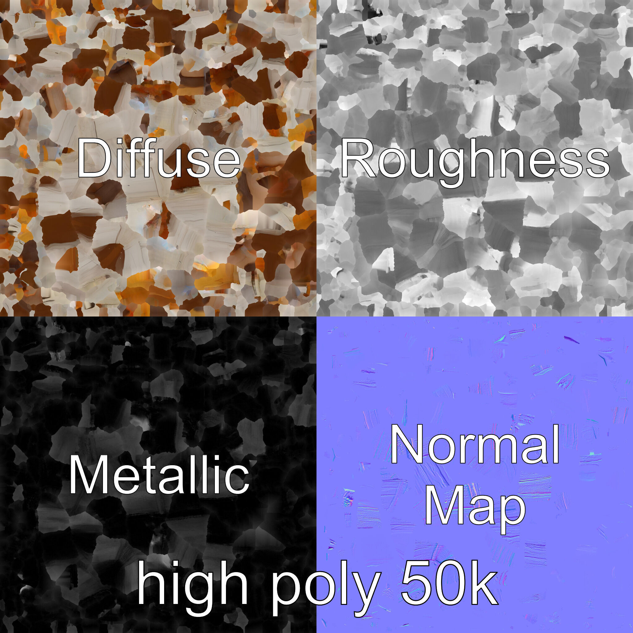 Weathered Old Rowboat with Oars model pack Low-poly 3D model_3