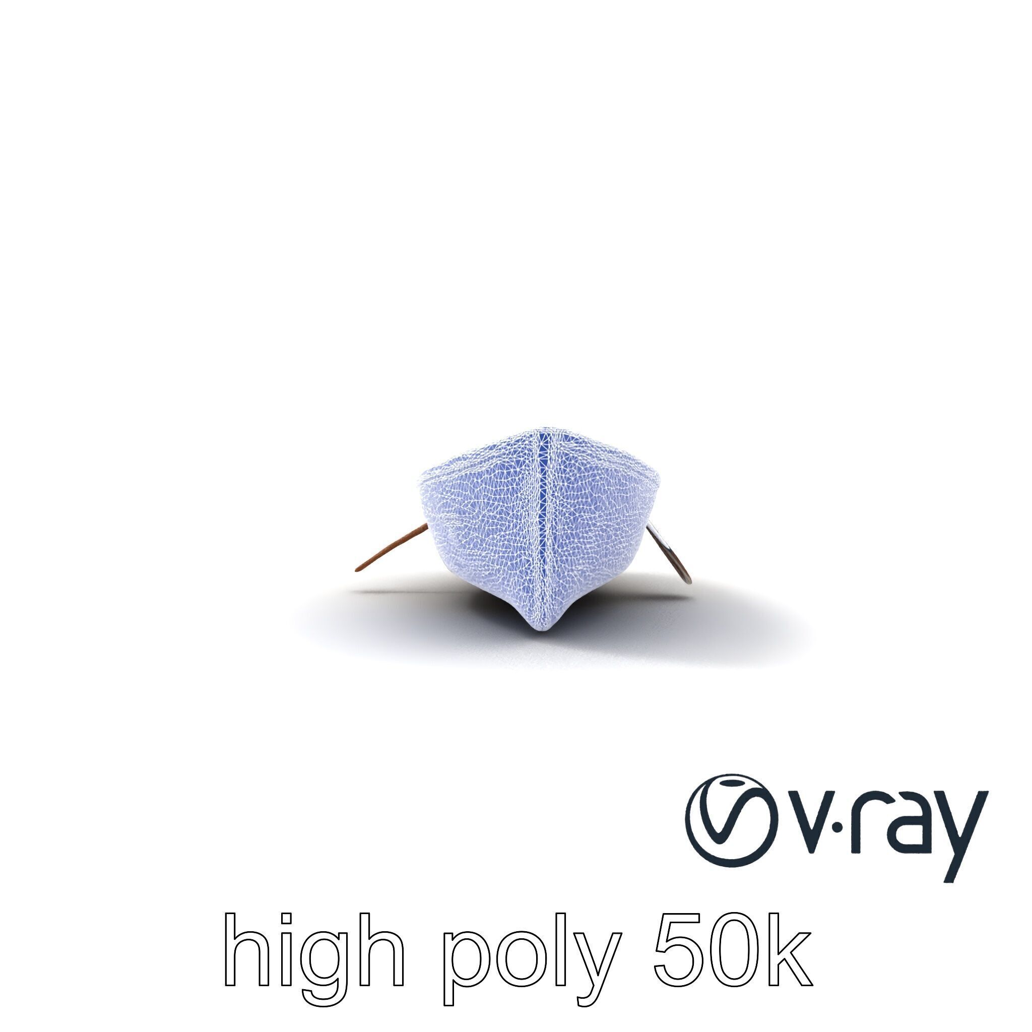 Weathered Old Rowboat with Oars model pack Low-poly 3D model_27