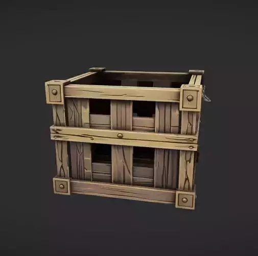 wooden crate 2