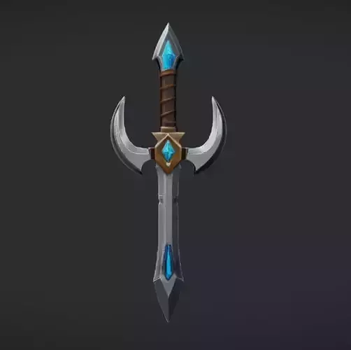 Fantasy double-edged sword