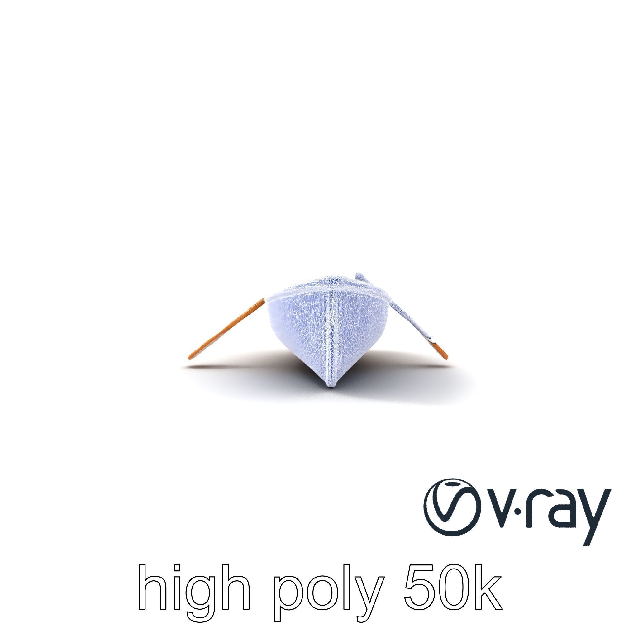 Realistic Wooden Rowboat with Oars model pack Low-poly 3D model_23