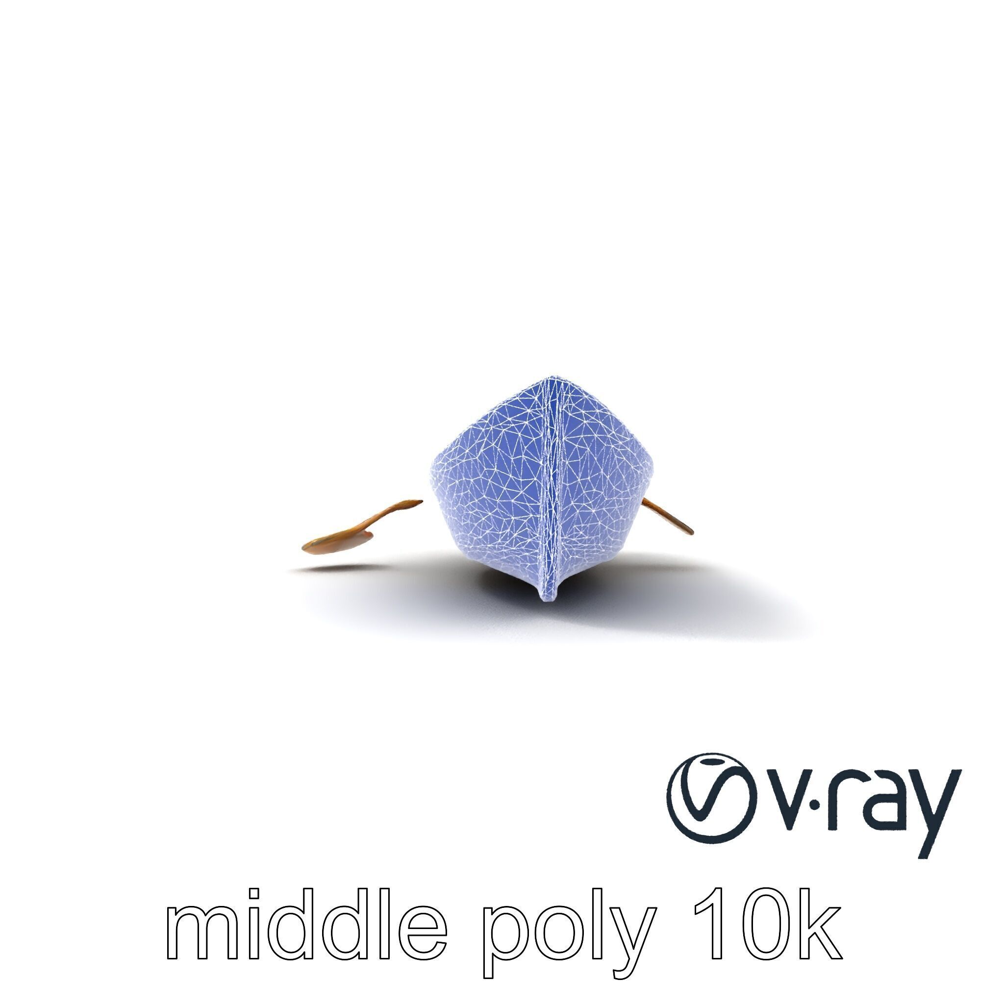 Weathered Rowboat with Oars model pack Low-poly 3D model_14