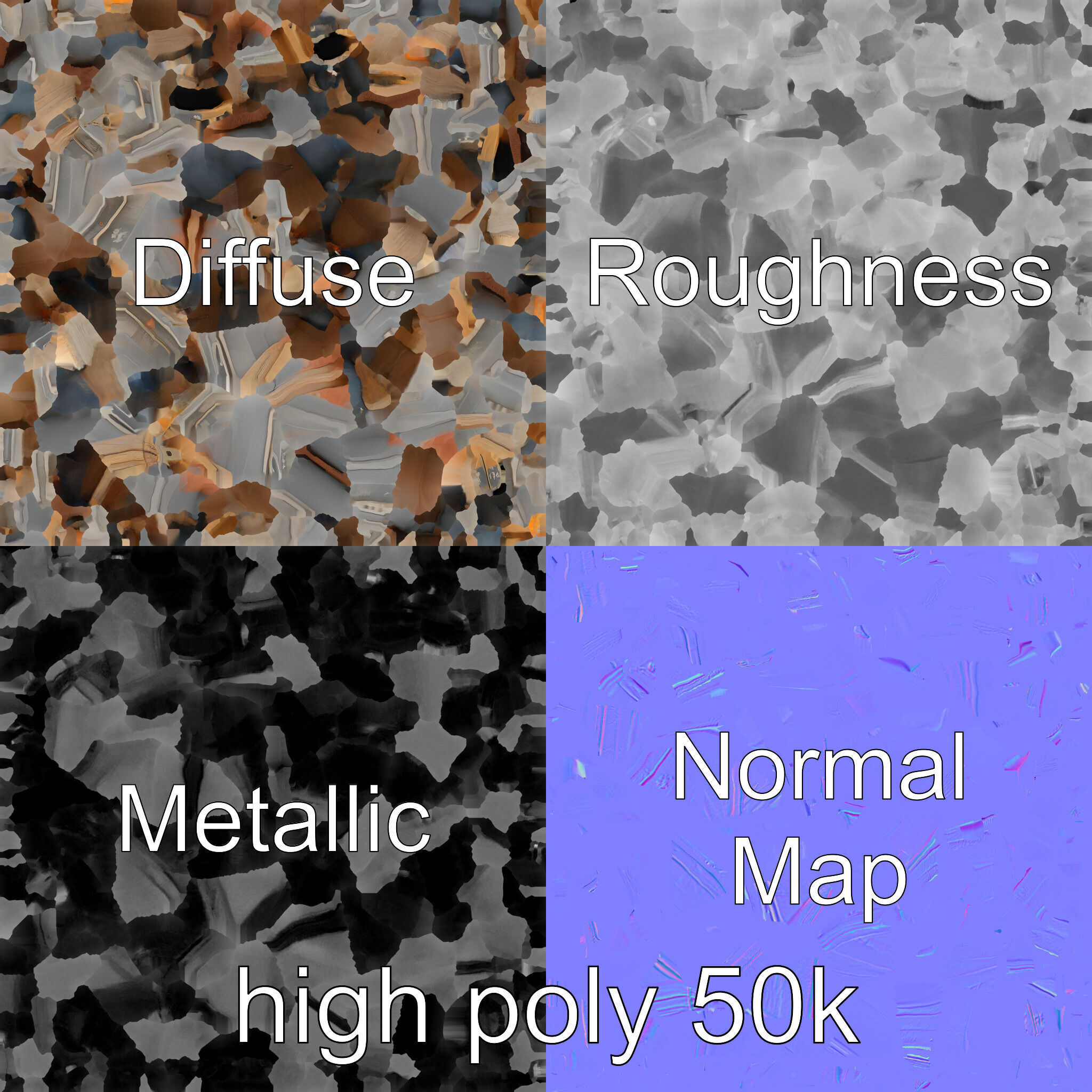 Weathered Rowboat with Oars model pack Low-poly 3D model_3