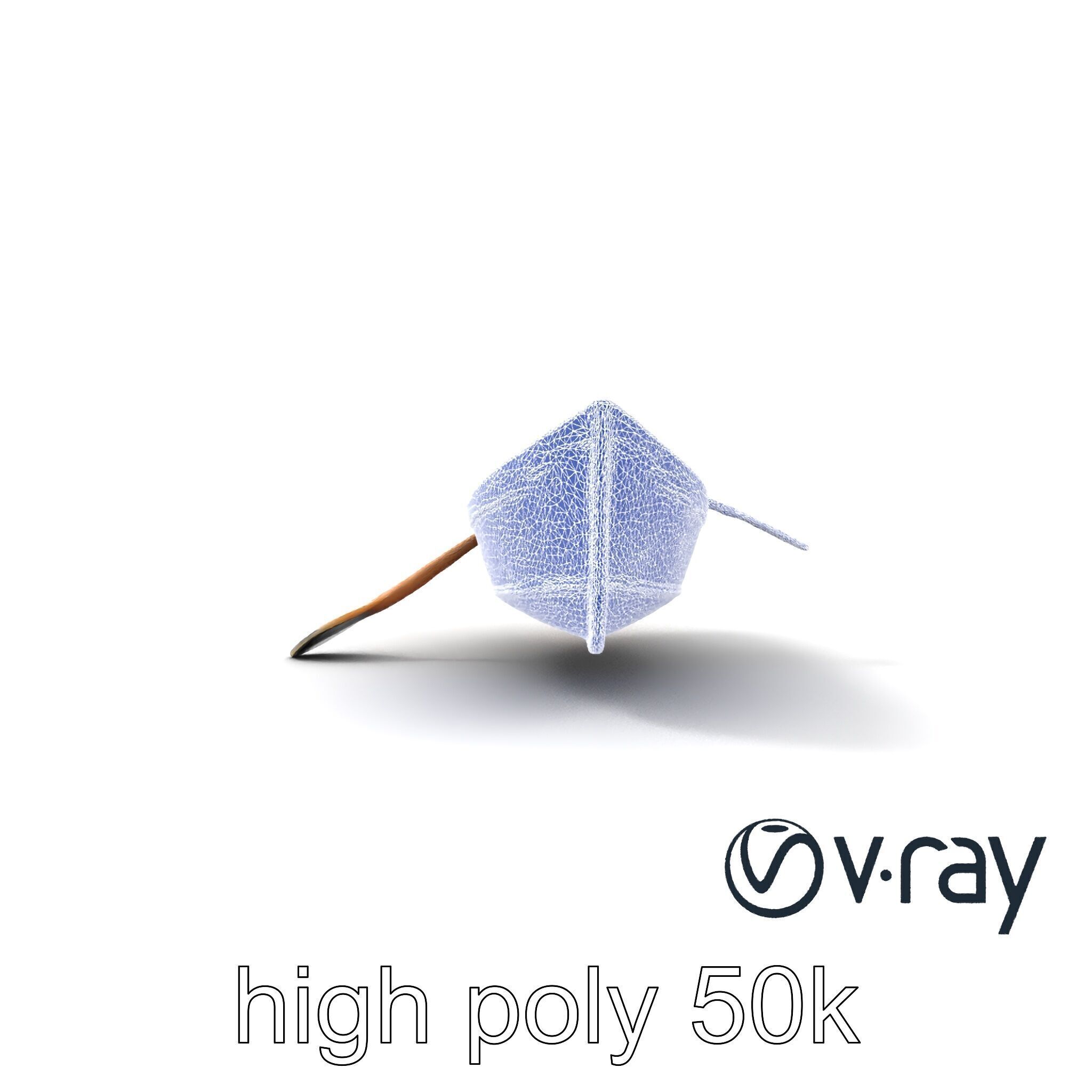 Weathered Rowboat with Oars model pack Low-poly 3D model_20