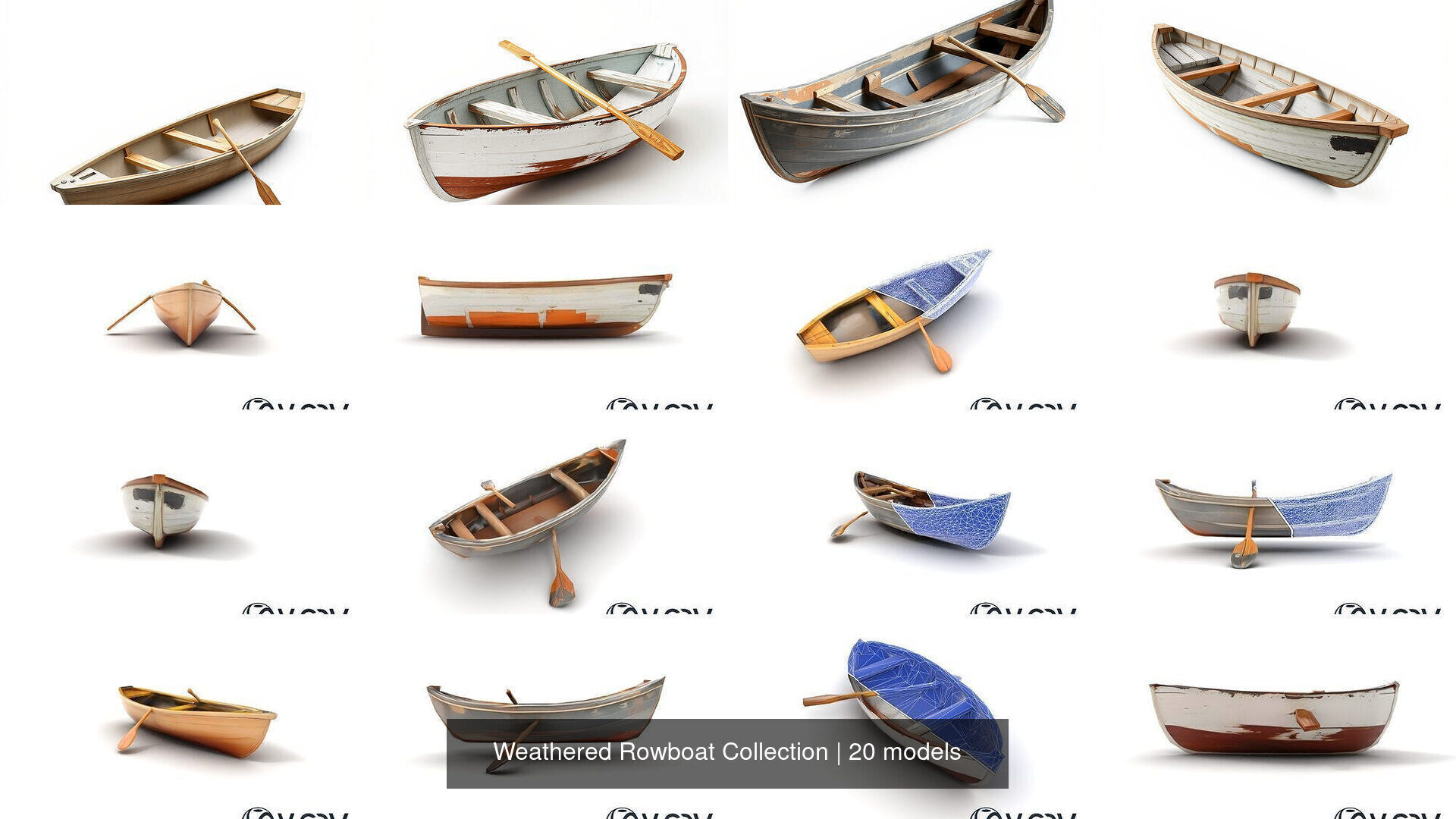 Weathered Rowboat Collection _11