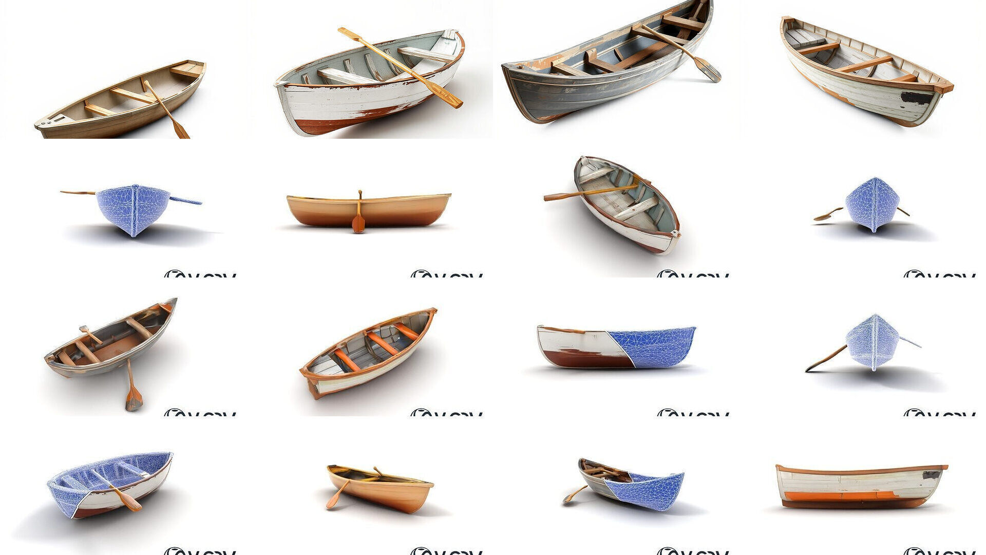 Weathered Rowboat Collection _10