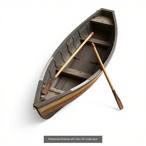 Weathered Rowboat Collection 