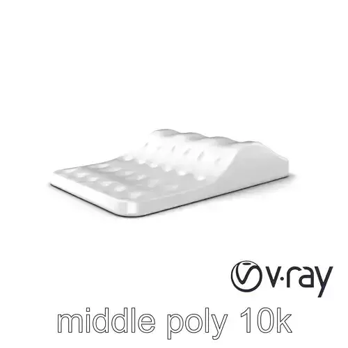 Ski Slope Terrain Realistic Snow Model Pack