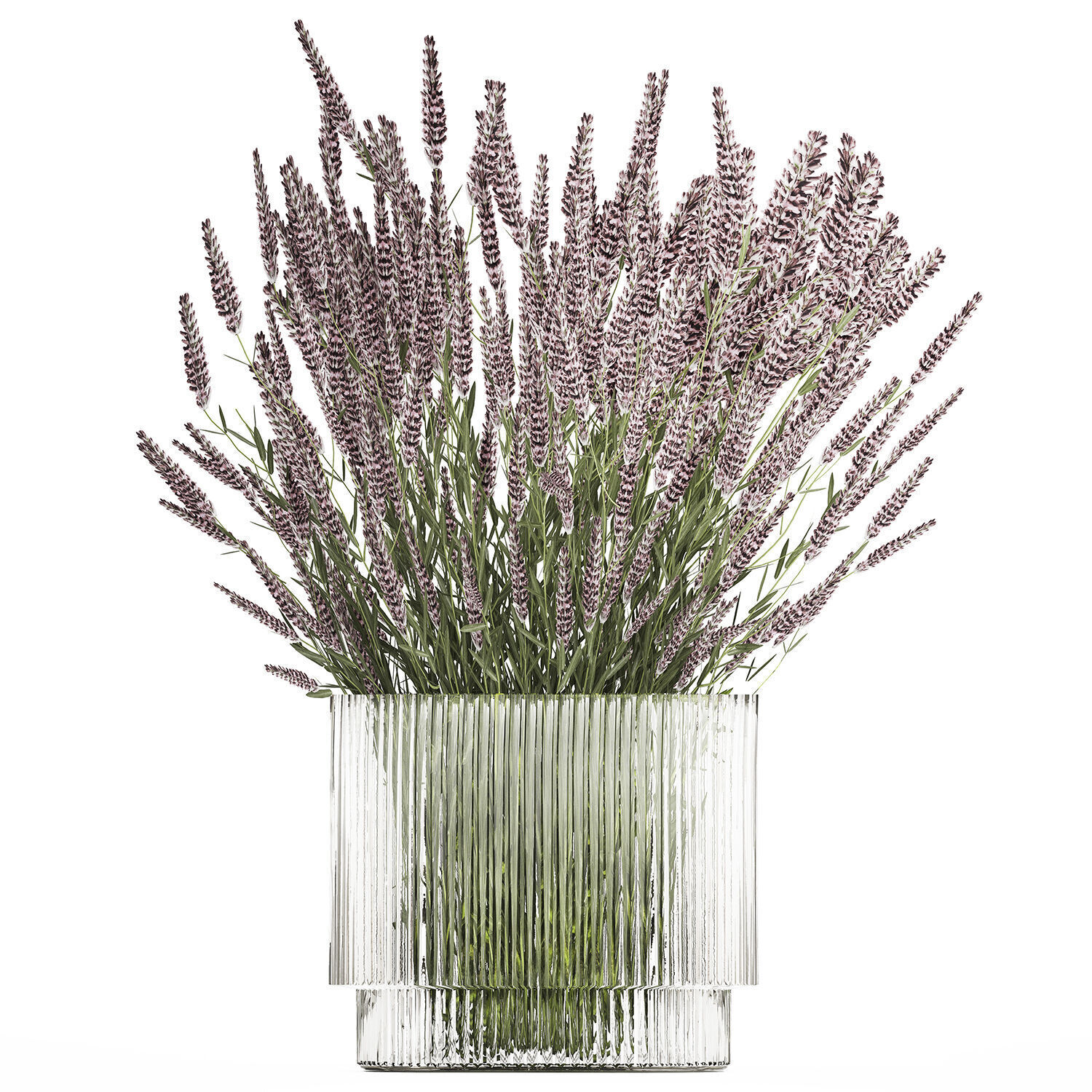 Bouquet Of Wild Flowers  With Lavender Sage 513 3D model_8