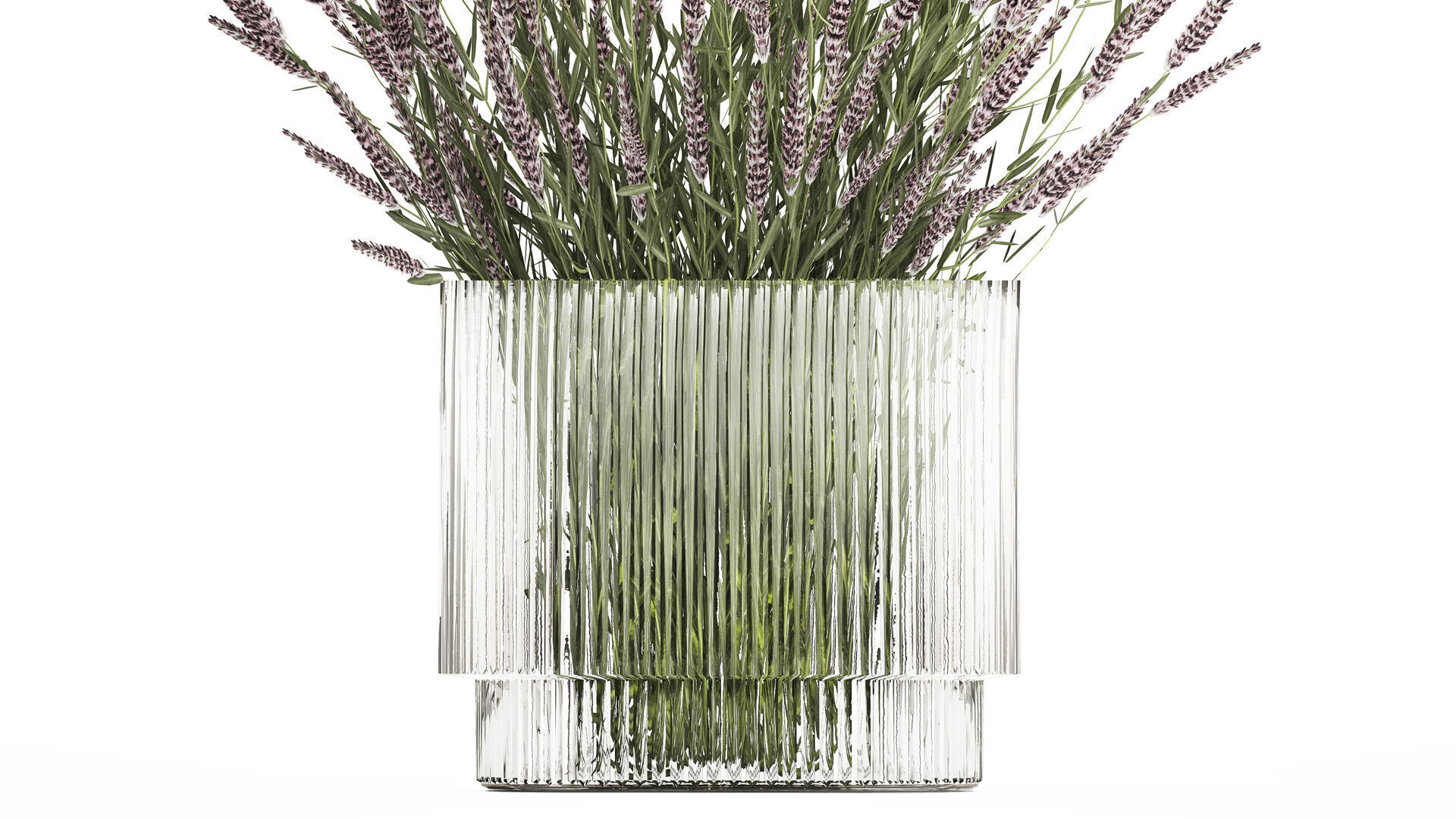 Bouquet Of Wild Flowers  With Lavender Sage 513 3D model_2