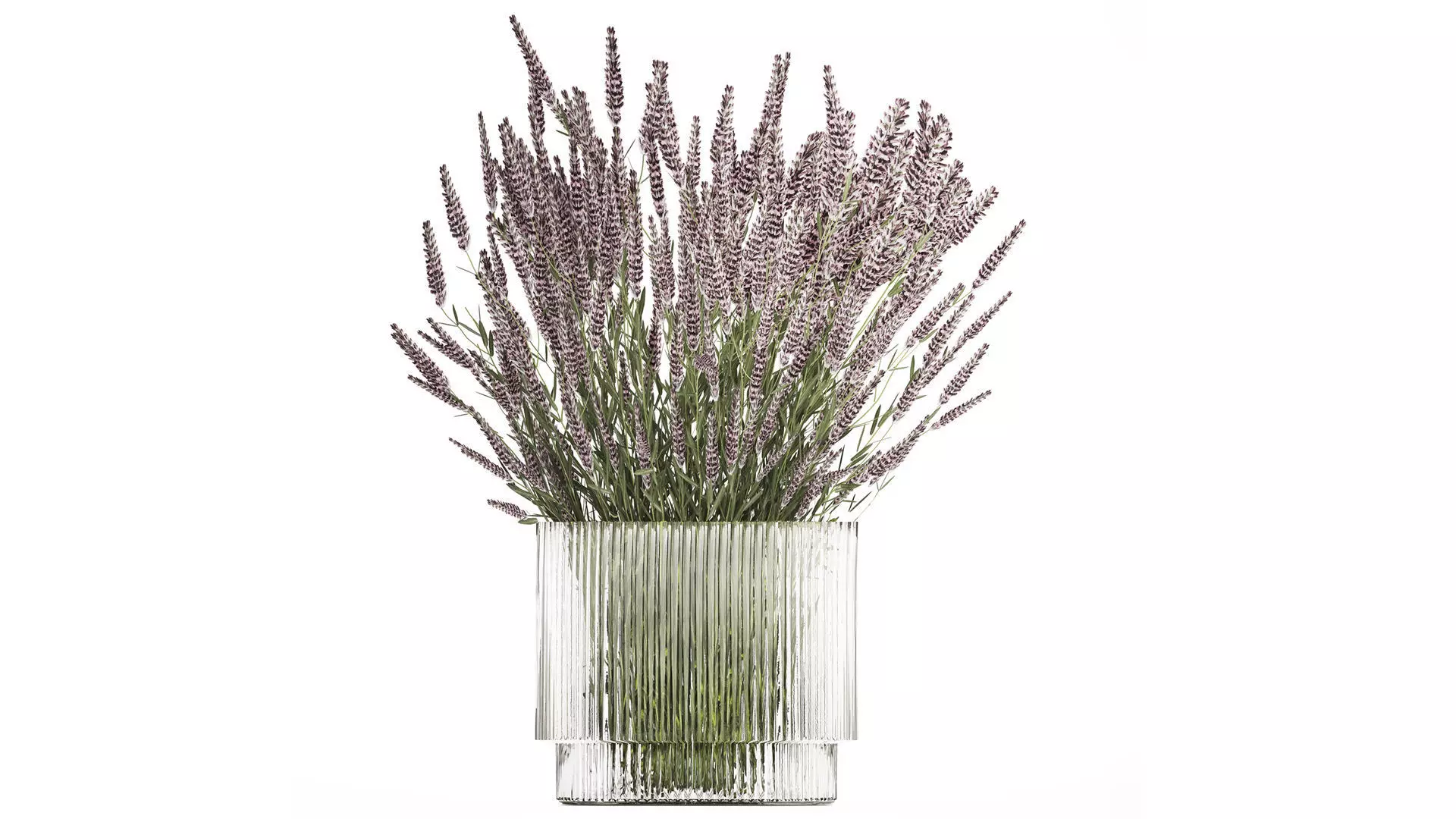 Bouquet Of Wild Flowers  With Lavender Sage 513 3D model_0