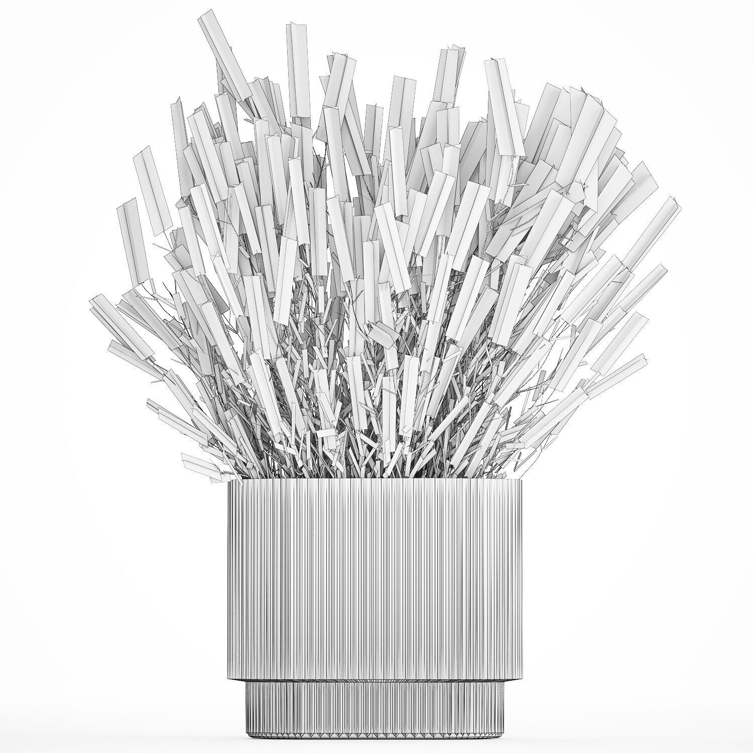 Bouquet Of Wild Flowers  With Lavender Sage 513 3D model_13