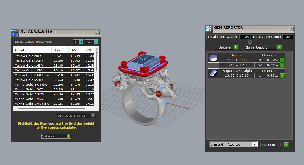 Aries Ring 91261 3D print model_11