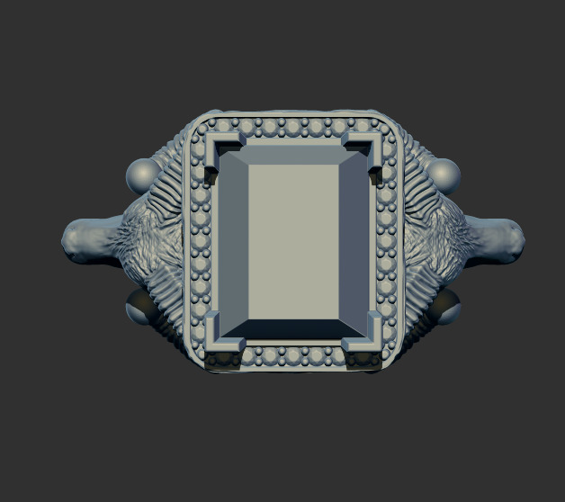 Aries Ring 91261 3D print model_2