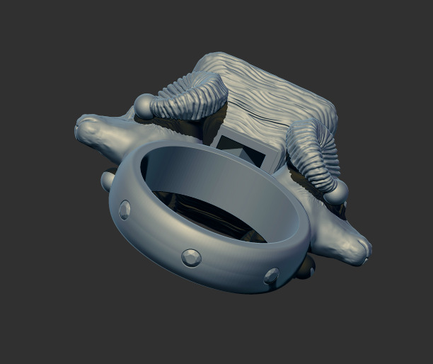 Aries Ring 91261 3D print model_3