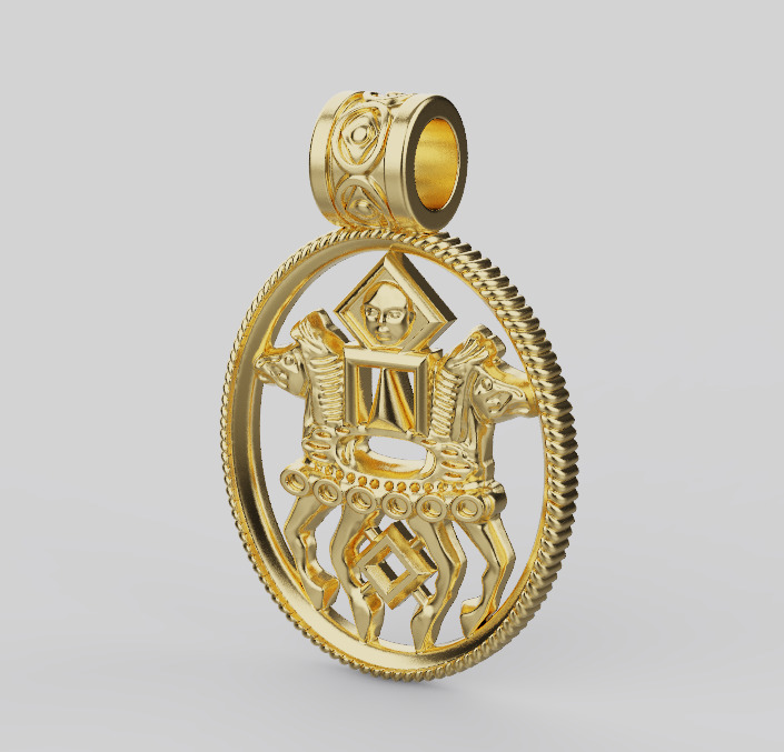 Pendant 59212 3D print model_6