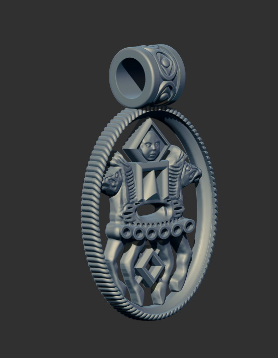 Pendant 59212 3D print model_2