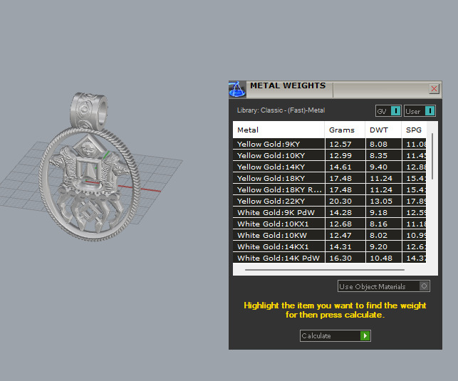 Pendant 59212 3D print model_11