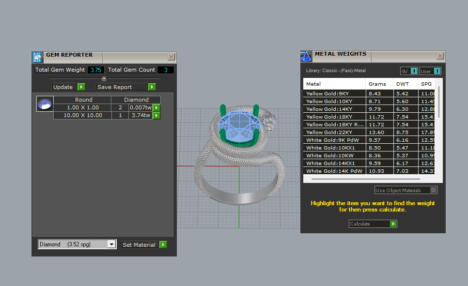 Snake Ring 34241 3D print model_11