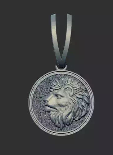 Lion Pendant 91387