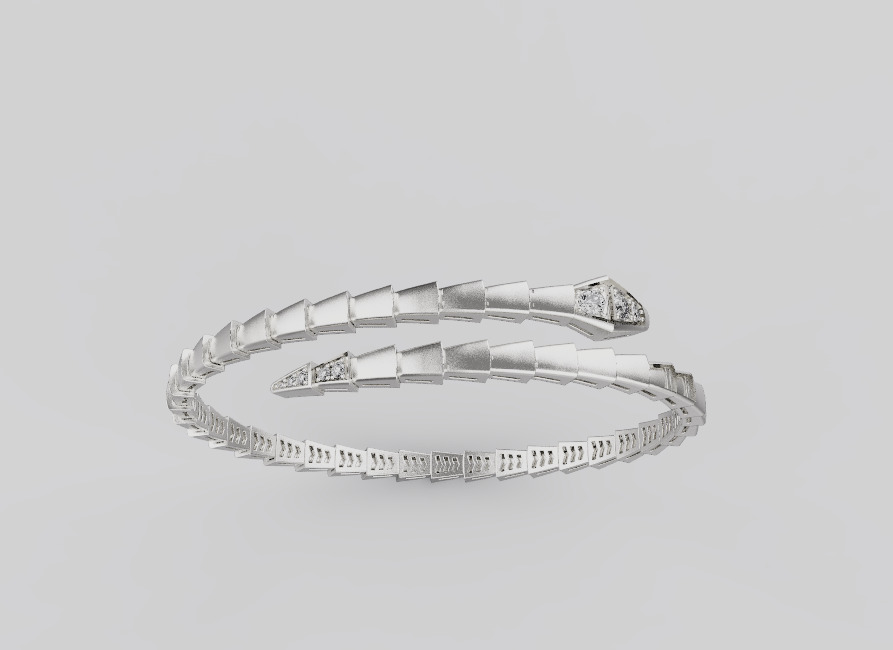 Bracelet Snake 91316 3D print model_1