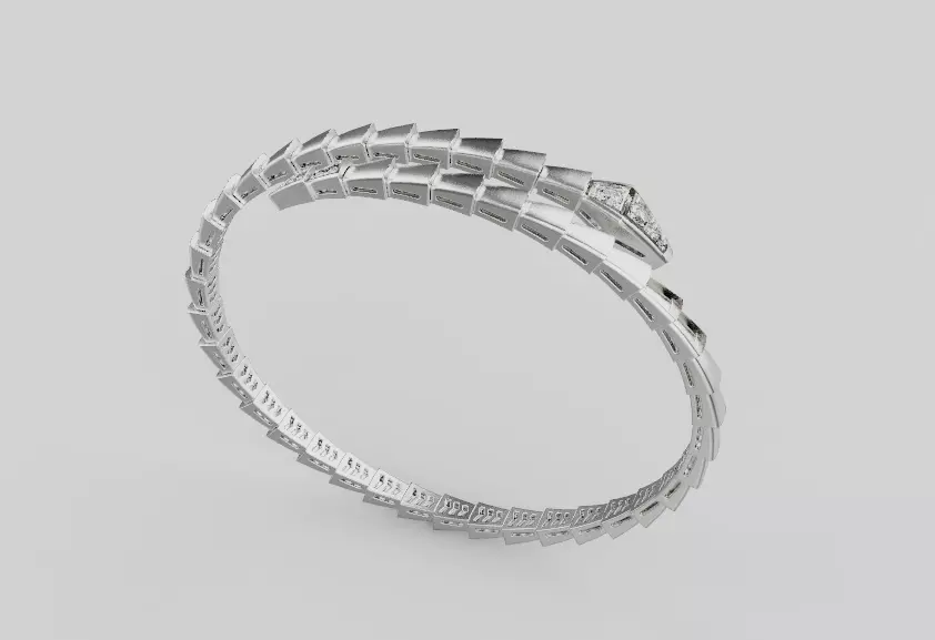 Bracelet Snake 91316 3D print model_0