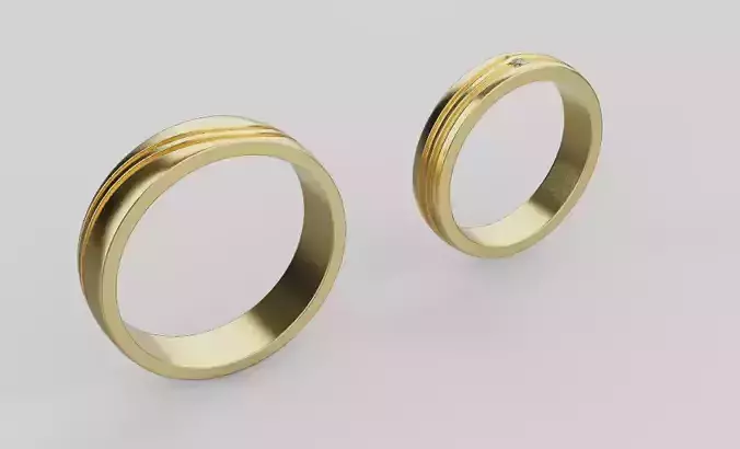 Wedding Rings 91302