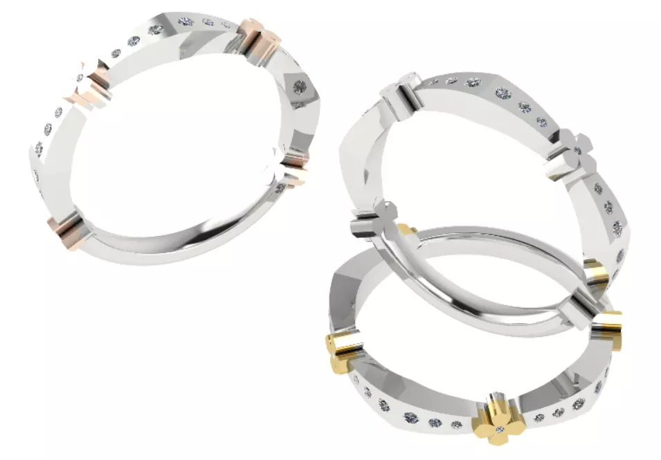 3dm and 5 Stl file supported 3D print model_0