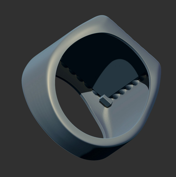 Ring Indian 59622 3D print model_2