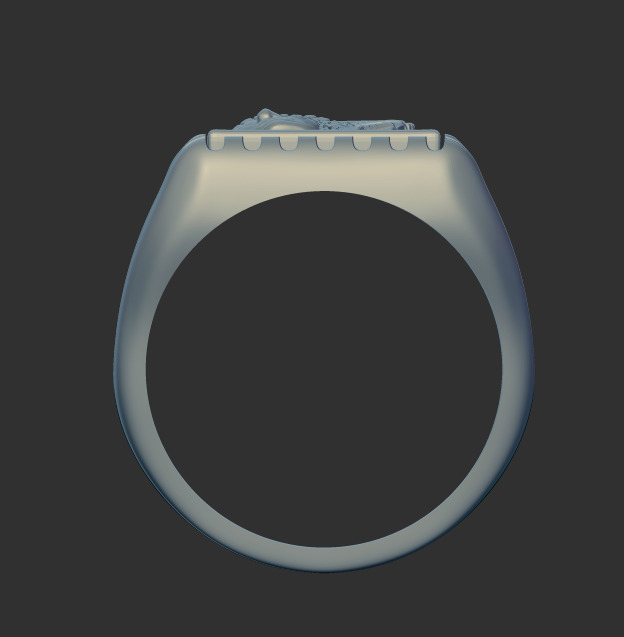 Ring Indian 59622 3D print model_3