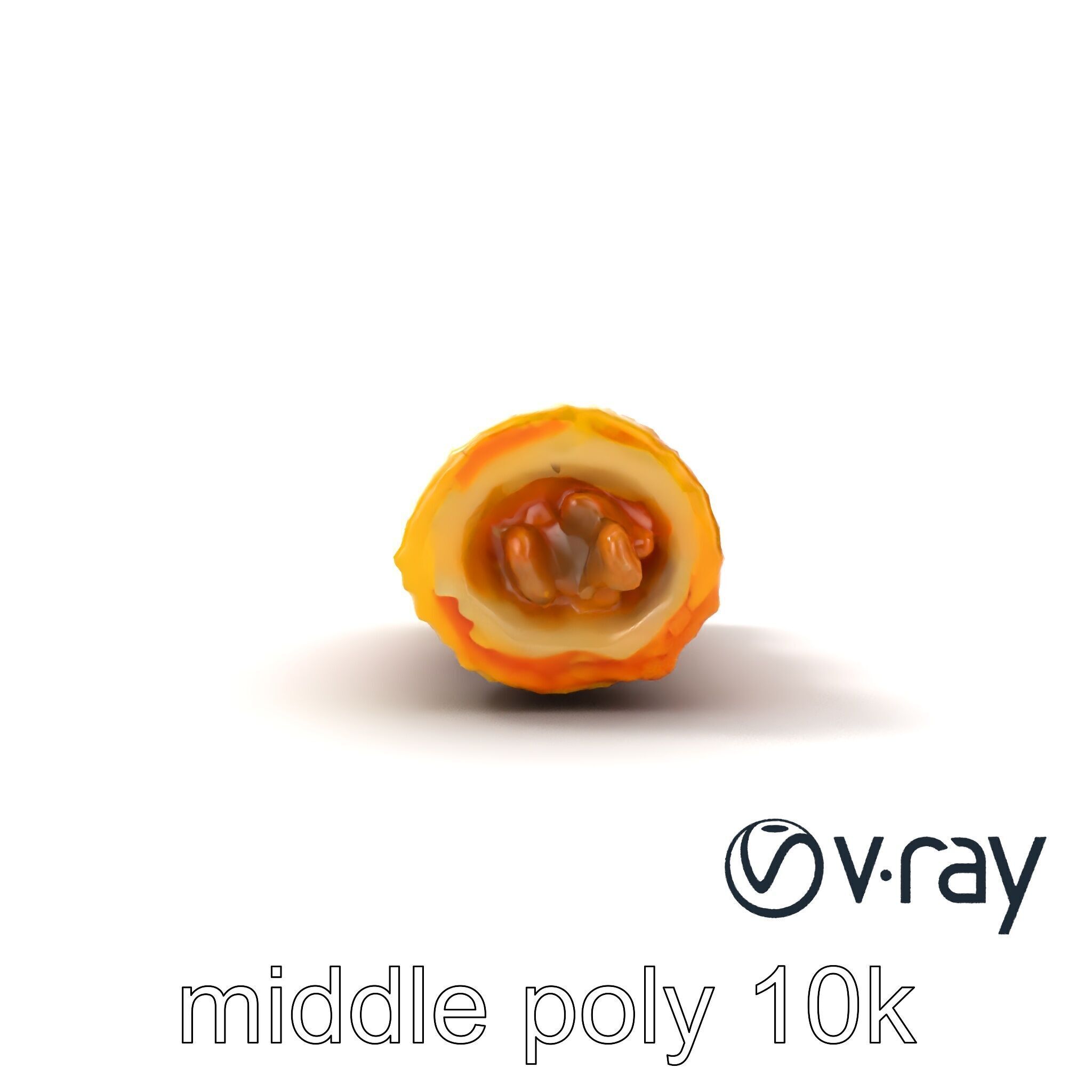 Korokke Croquette Snack 3D Model Pack Low-poly 3D model_16