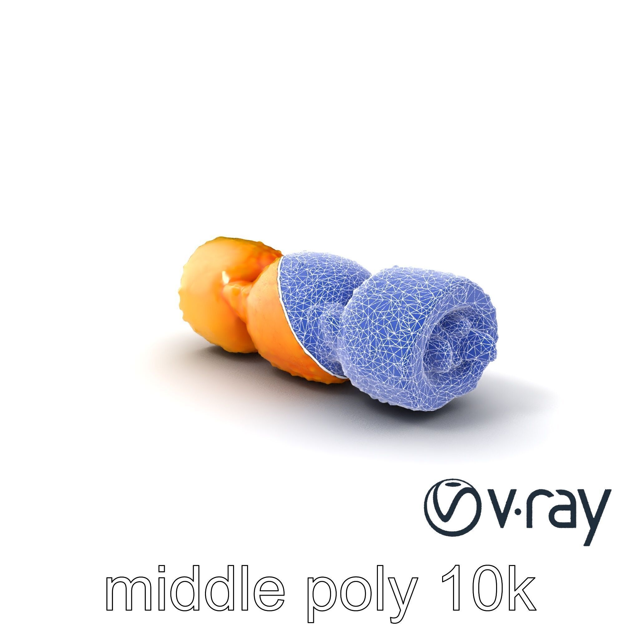 Korokke Croquette Snack 3D Model Pack Low-poly 3D model_6