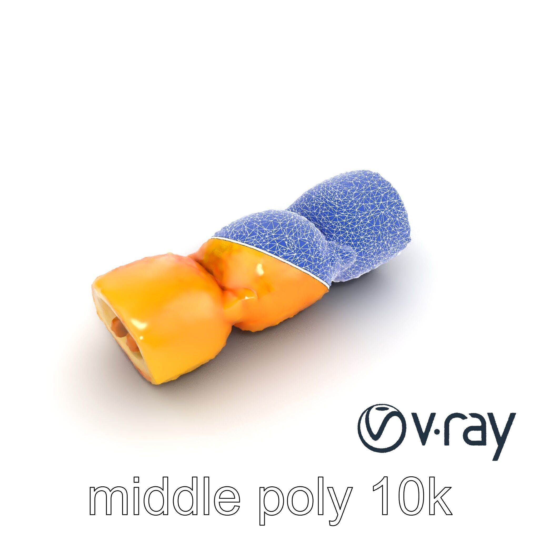 Korokke Croquette Snack 3D Model Pack Low-poly 3D model_14