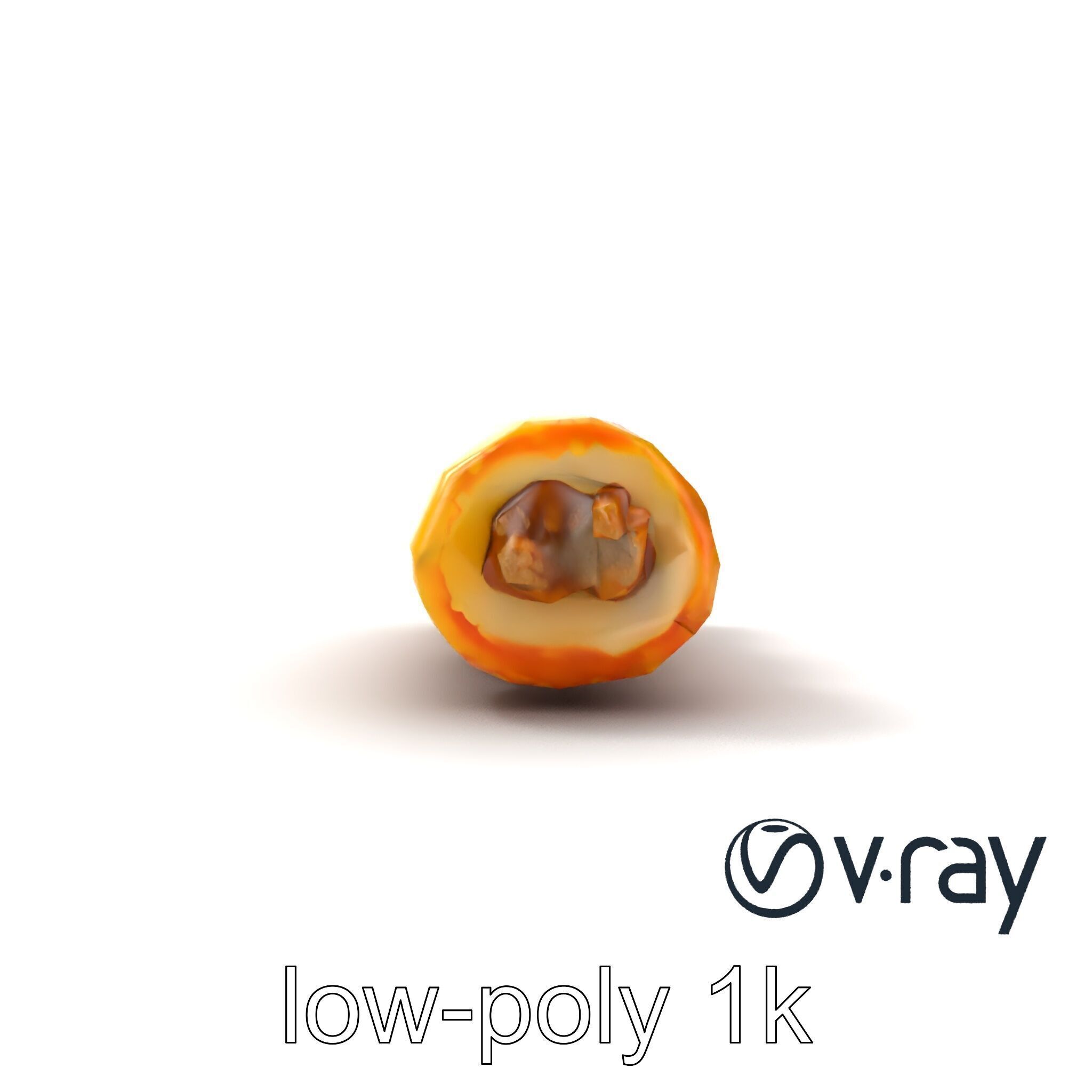 Korokke Croquette Snack 3D Model Pack Low-poly 3D model_22