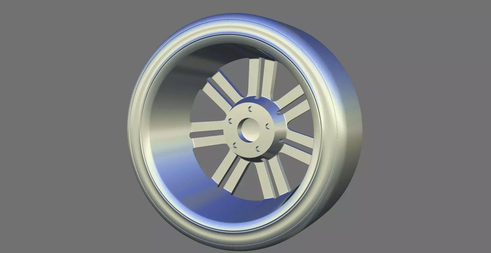 Aston Martin One 77 Front Wheel Free 3D model