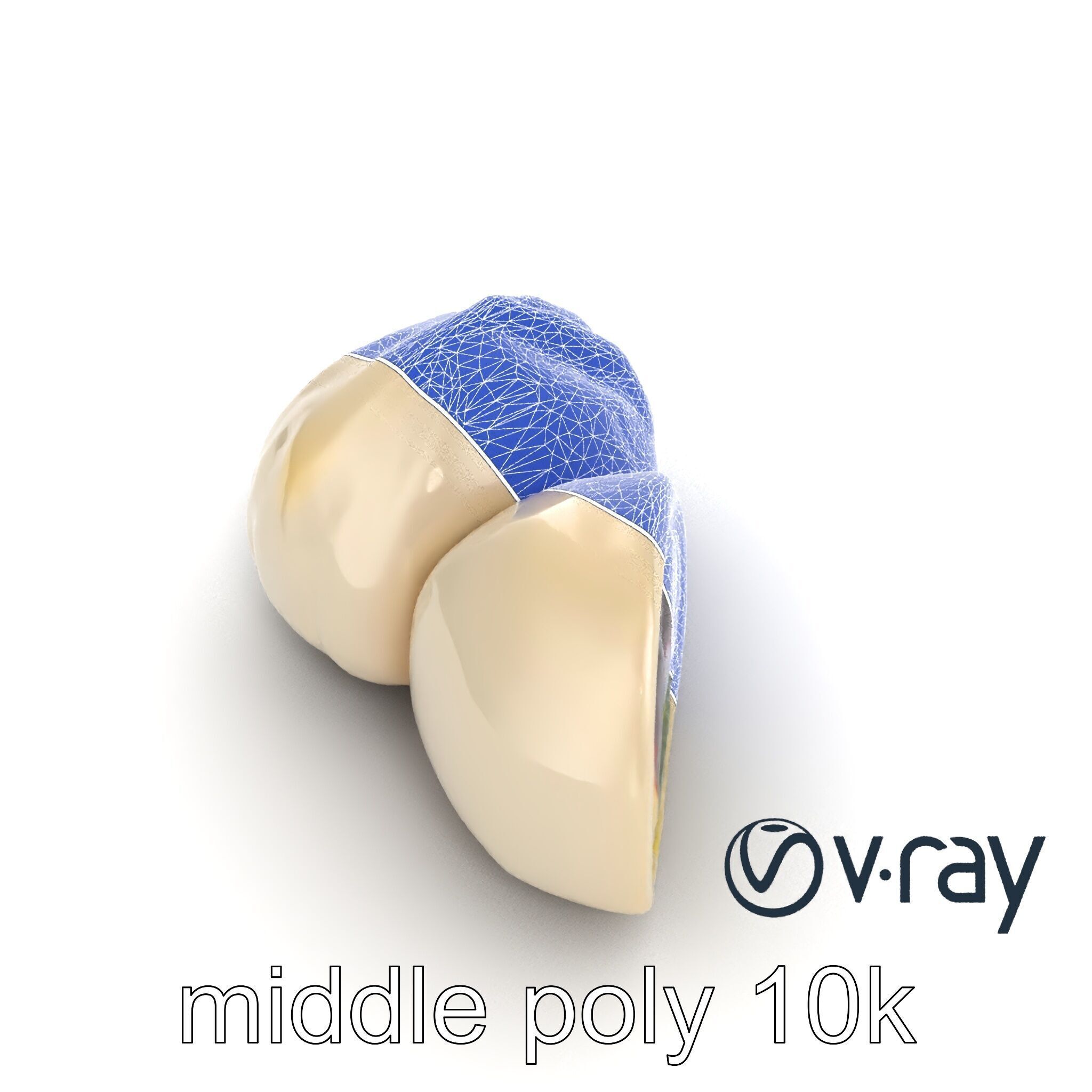 Traditional Mochi Rice Cakes with Fillings model pack Low-poly 3D model_19