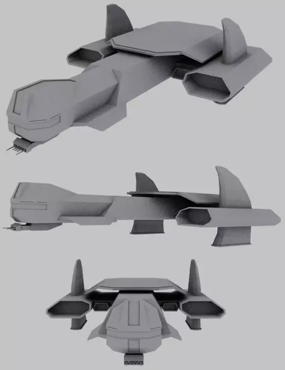 Lantean Daedalus Free 3D model