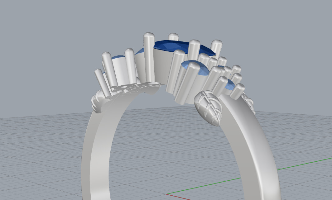 Ring 70018 3D print model_4