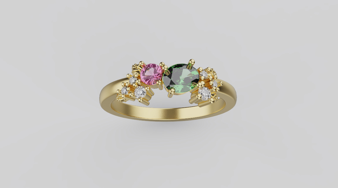 Ring 70018 3D print model_1