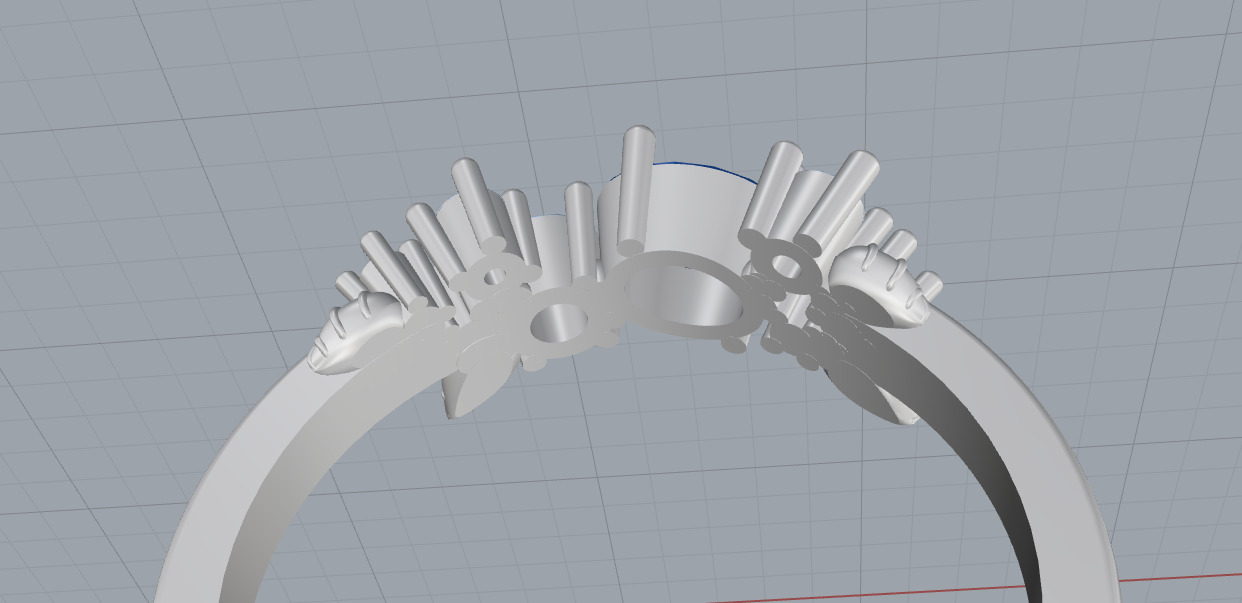 Ring 70018 3D print model_5