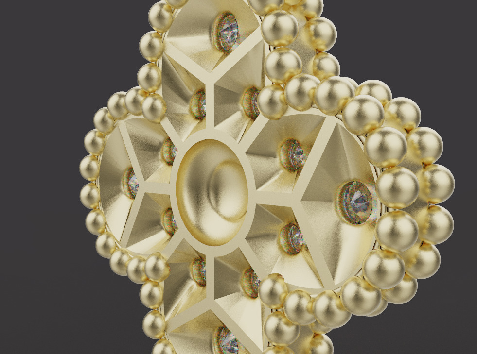 Pendant 69745 3D print model_1