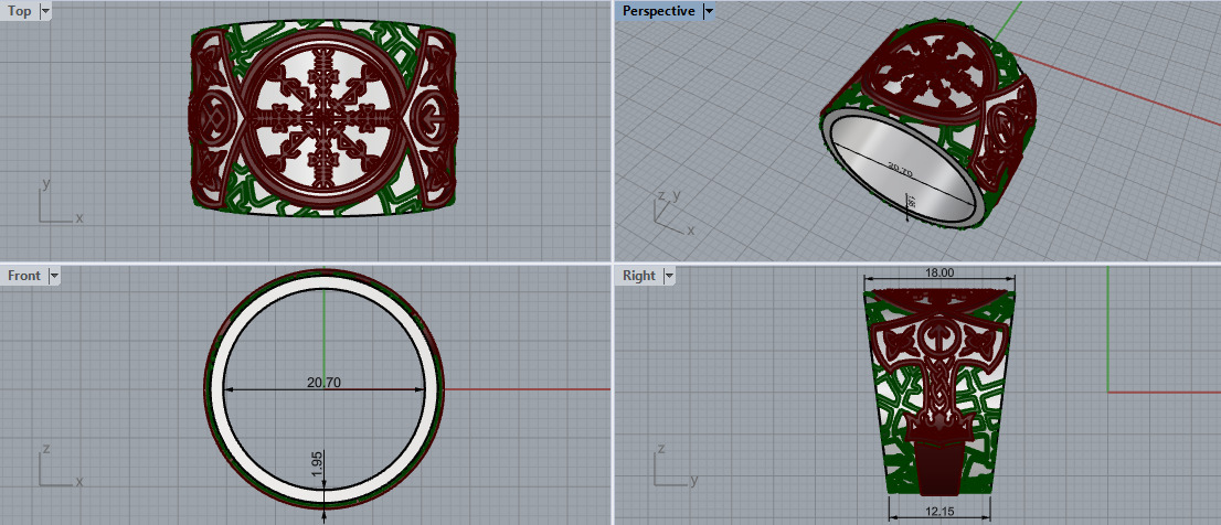 Ring 6753 3D print model_6