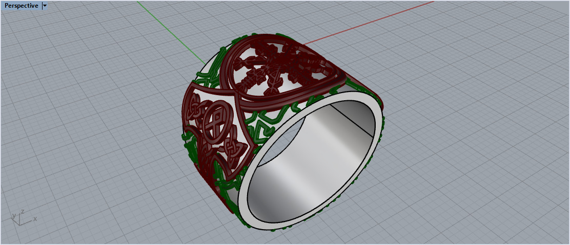 Ring 6753 3D print model_4